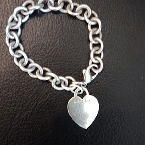 Classic Tiffany Heart Charm Bracelet